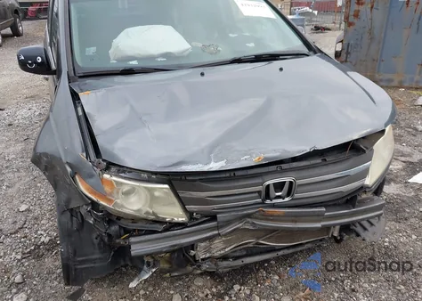 2012 Honda Odyssey Exl из США, поврежденный, VIN 5FNRL5H61CB105589